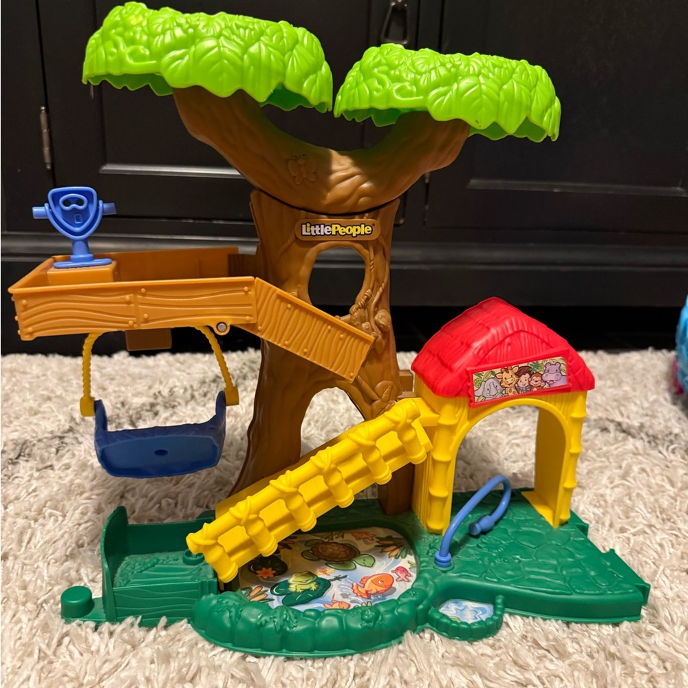 Fisher Price Little People Big Animal Zoo Tree House